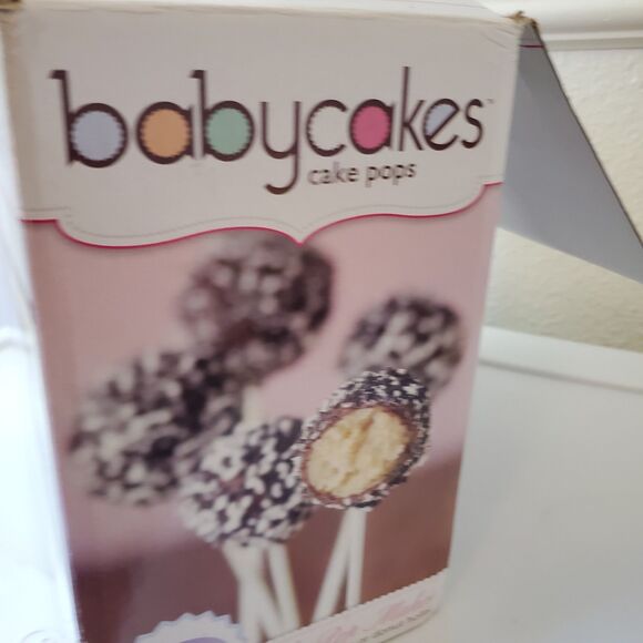 Babycakes Cake Pop Maker #CP-94LV, Stand, Filling Injector, Fork, Pop Sticks - Picture 4 of 16